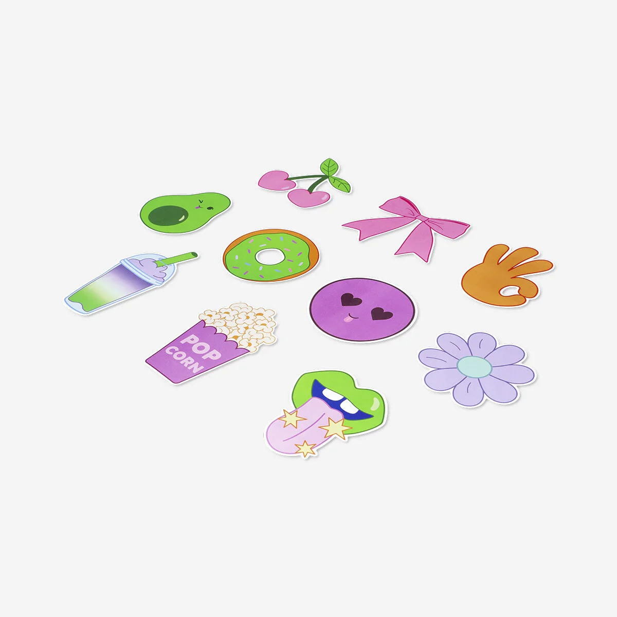 Big stickers - 6 pcs