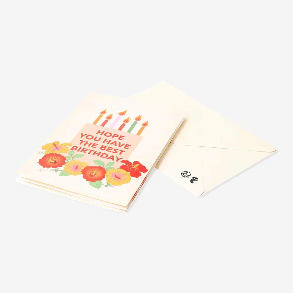 Birthday card - Fold out birthday candles - Image 3