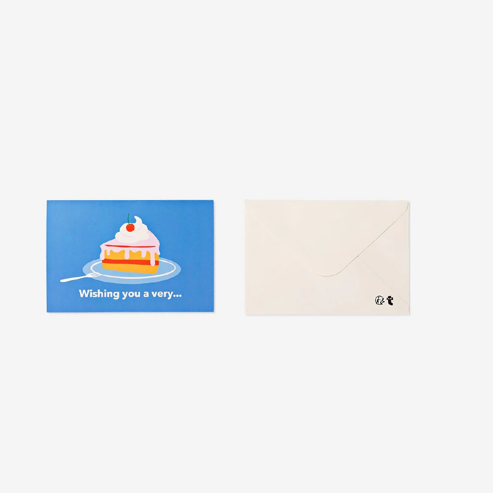 Birthday card - Pop up cake slice - Image 2