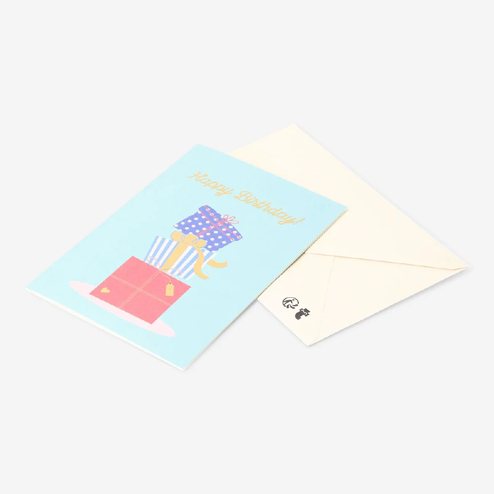 Birthday card - Stacked presents - Image 3