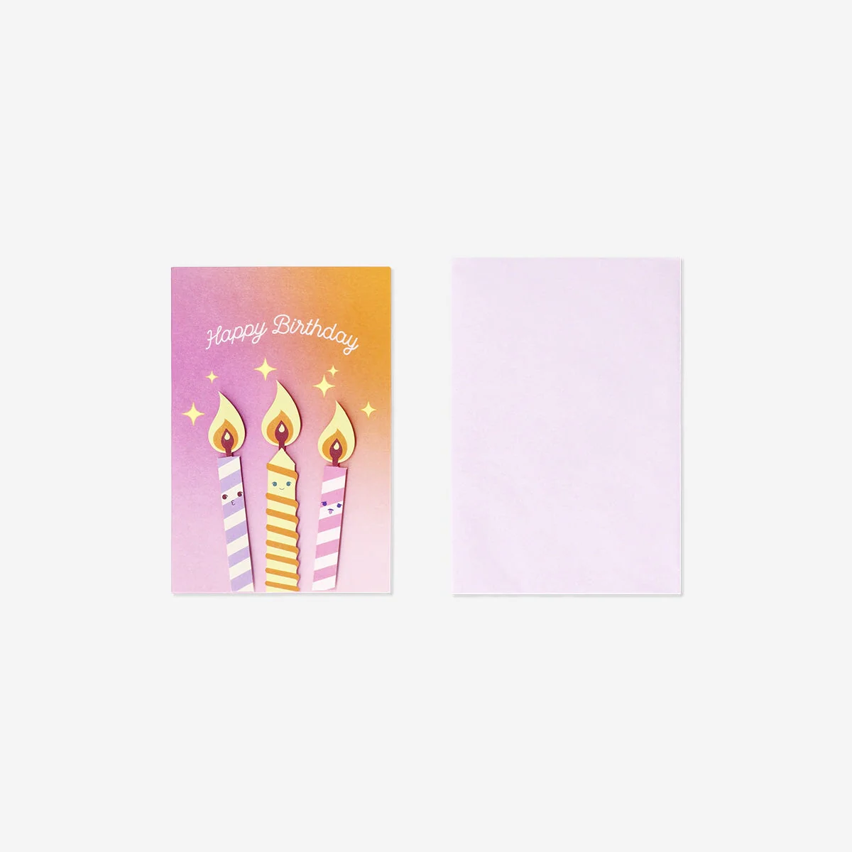 Birthday card with candles - Image 2