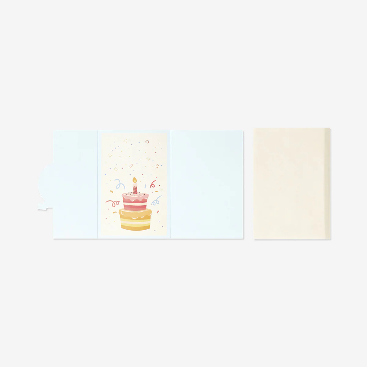 Birthday card with dots and candles - Image 3