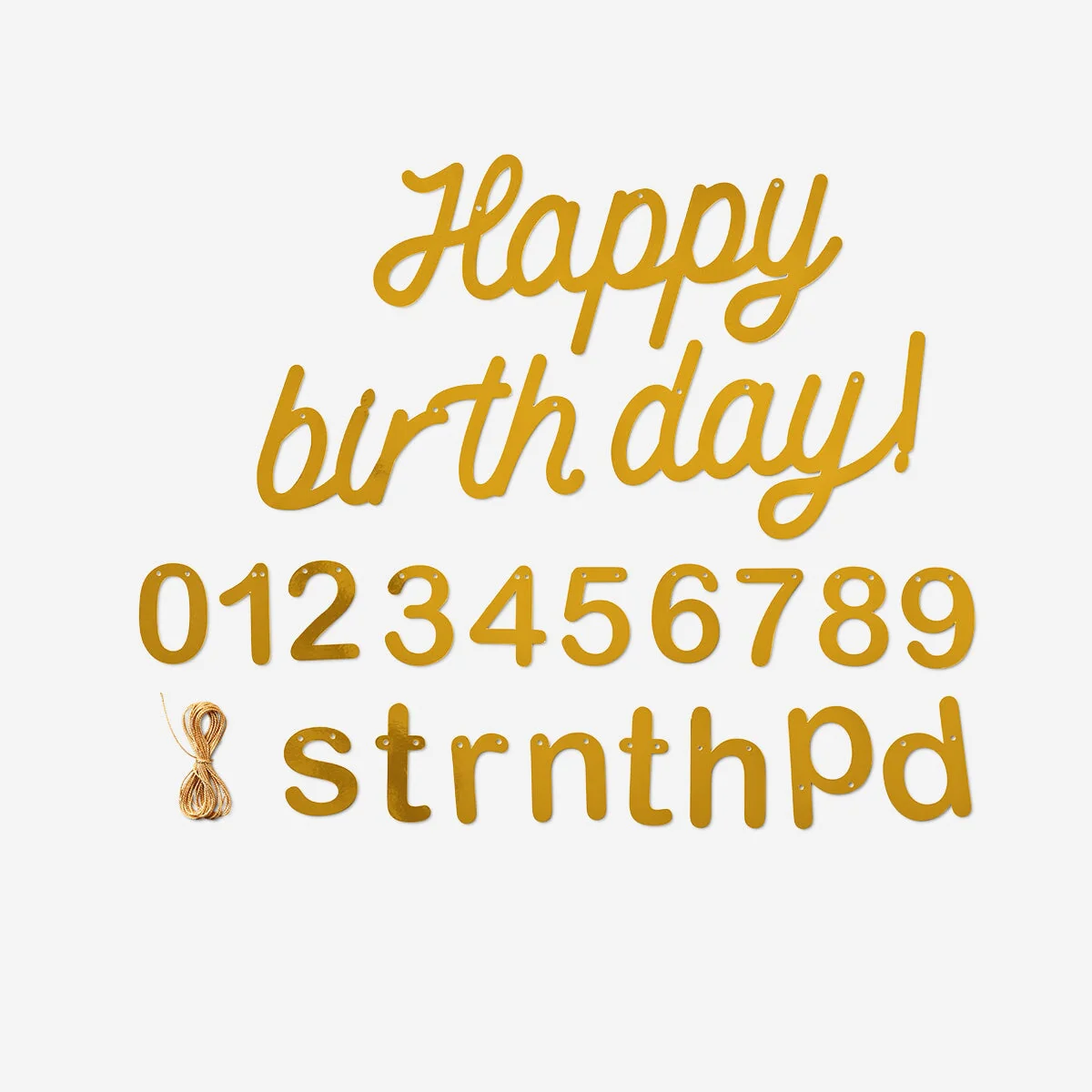 Birthday garland. 400 cm - Image 2