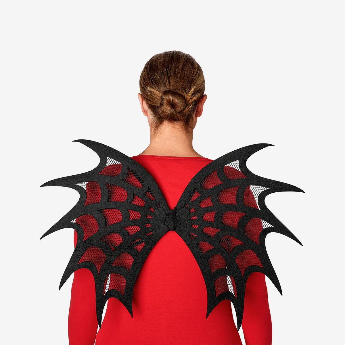 Black angel wings - For adults