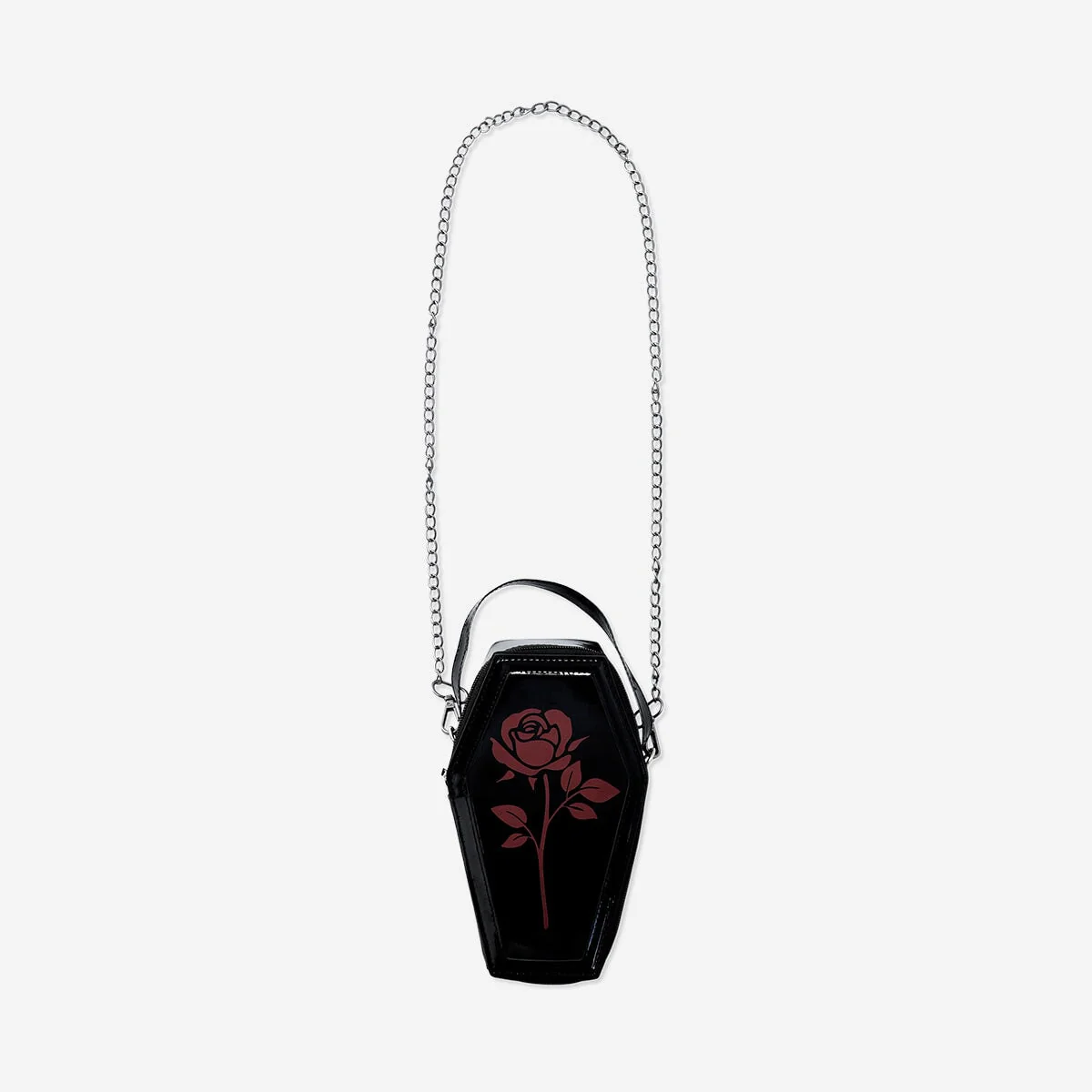Black coffin handbag