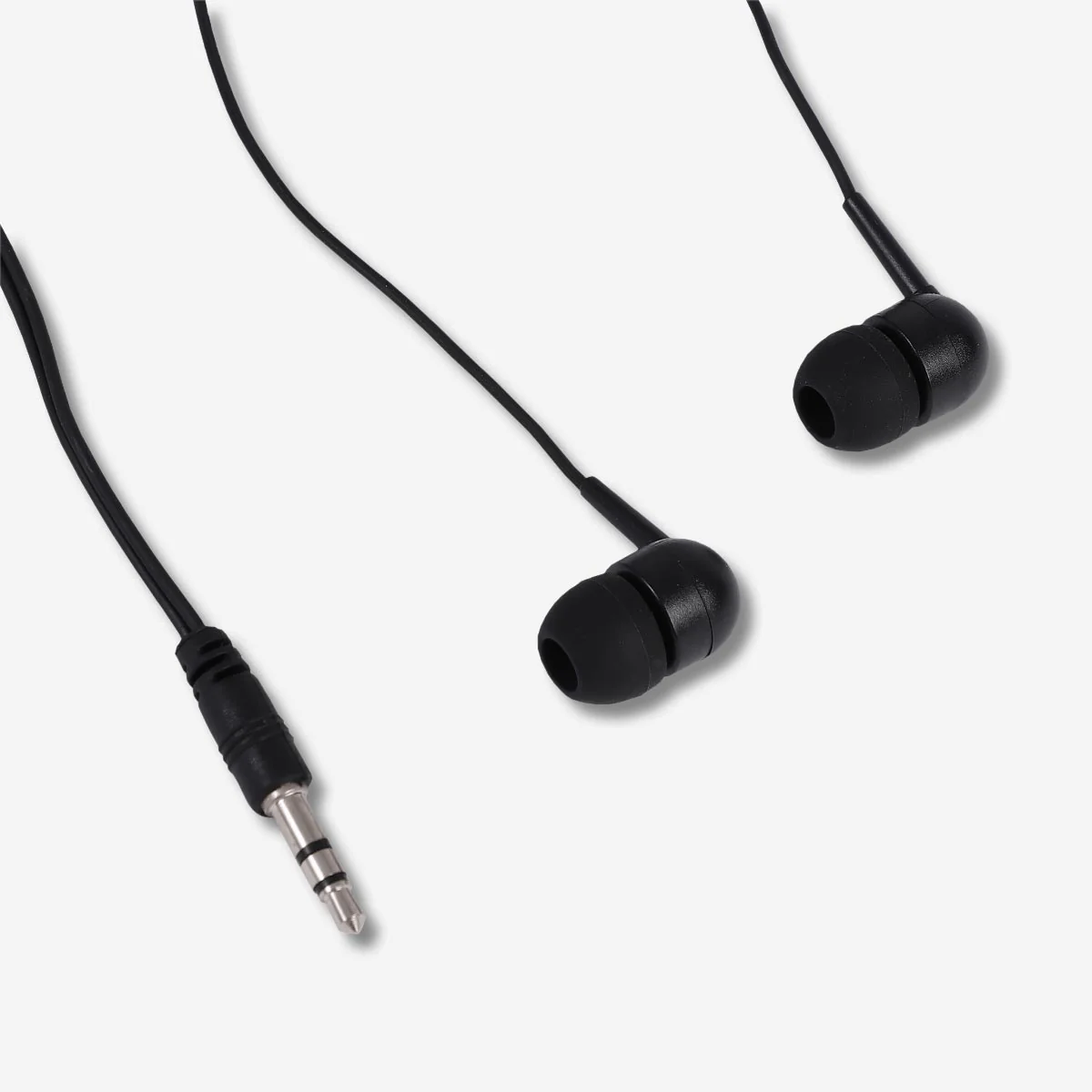 Black In-Ear Headphones with Jack - Image 2