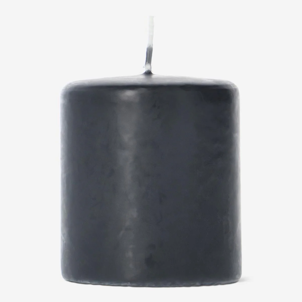 Black Pillar Candle - 8 cm - Image 2