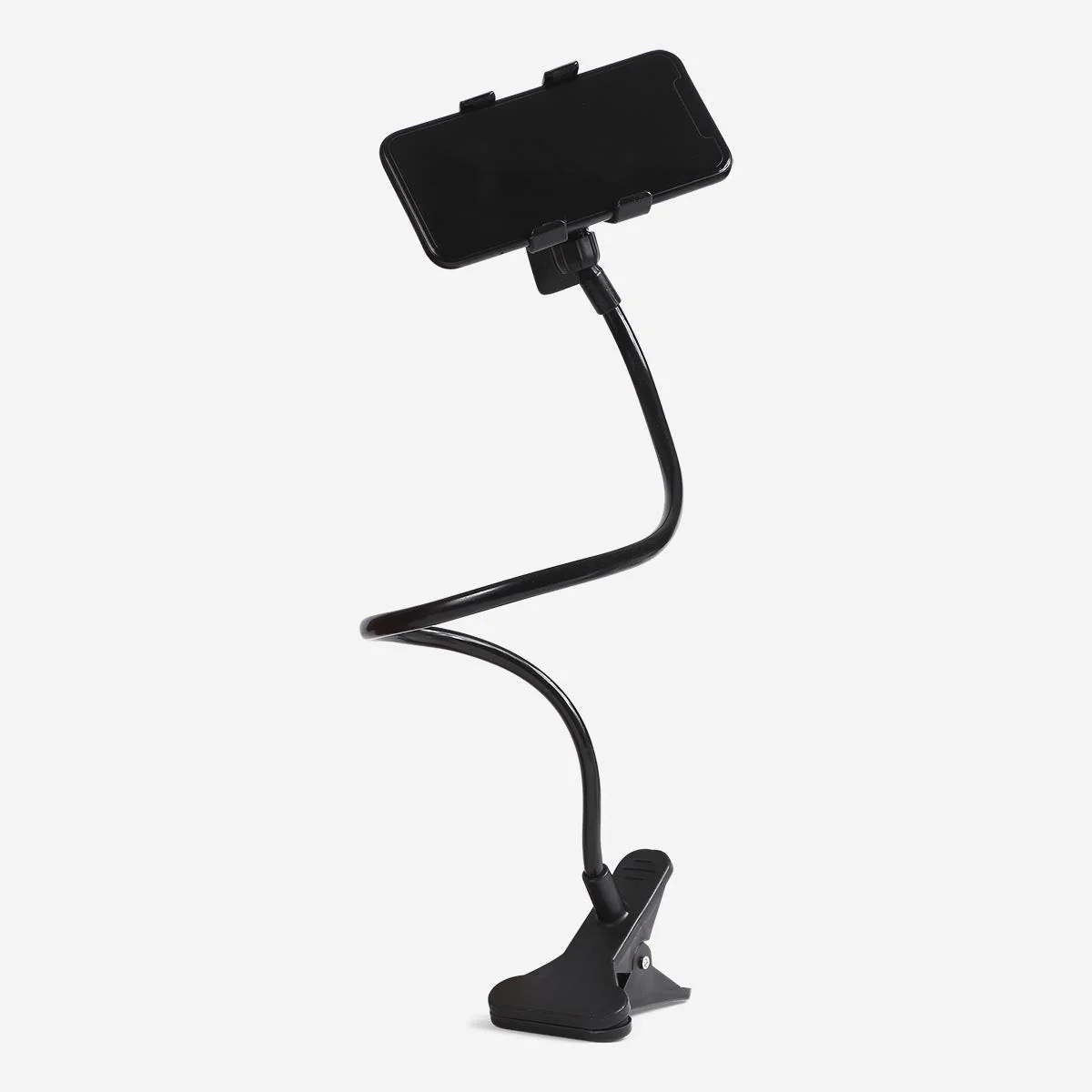 Black Smartphone Holder with Clamp