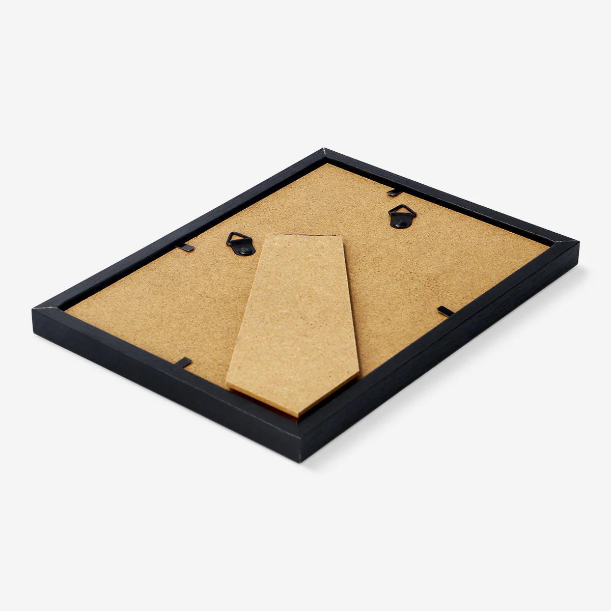 Black wood picture frame - 13x18 cm - Image 2