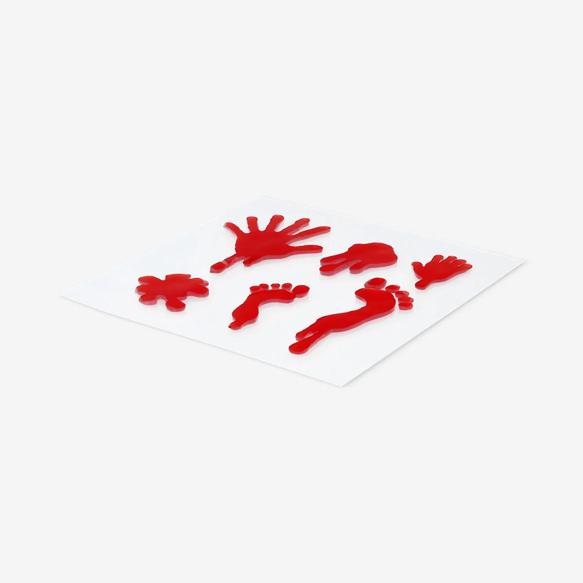 Bloody window decorations - 6 pcs - Image 3