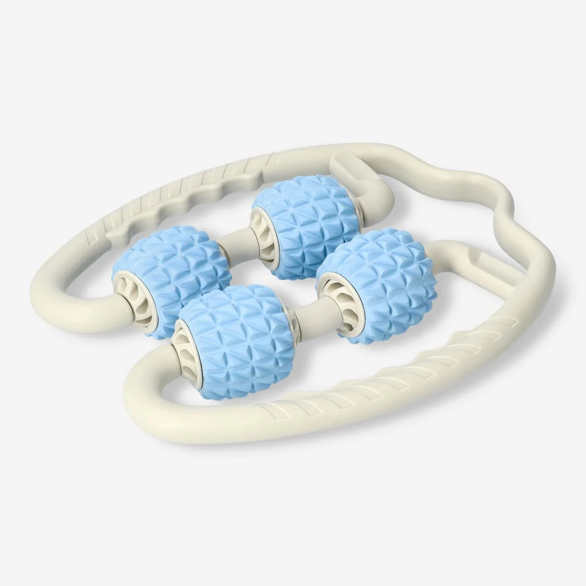 Blue and beige massager for leg - Image 3