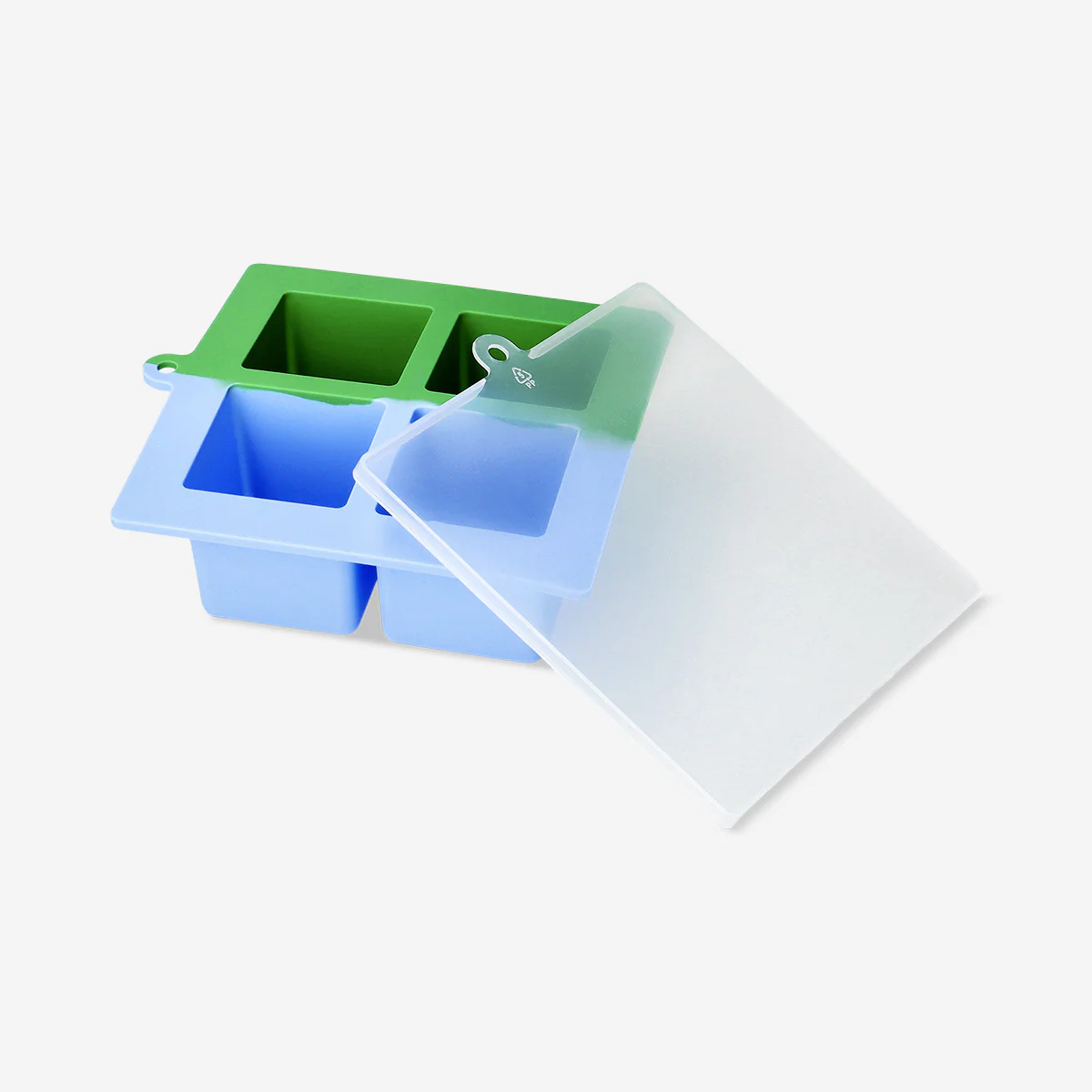Blue and green large ice cube tray - Image 2