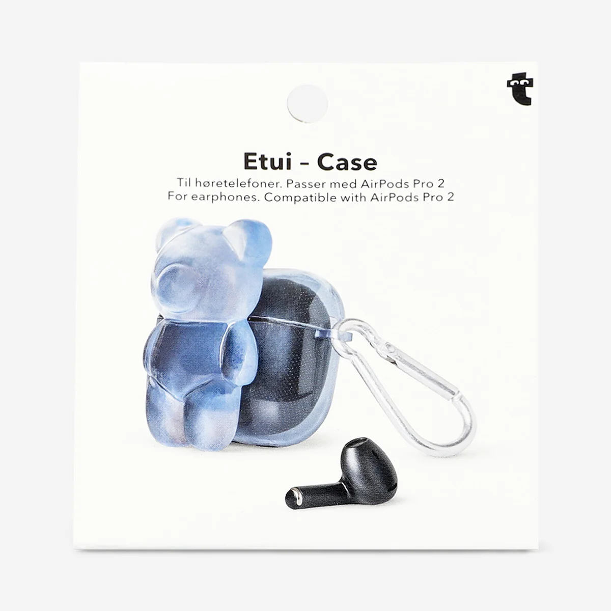 Blue gummy bear case for earphones - Fits Airpods Pro 2 - Image 3