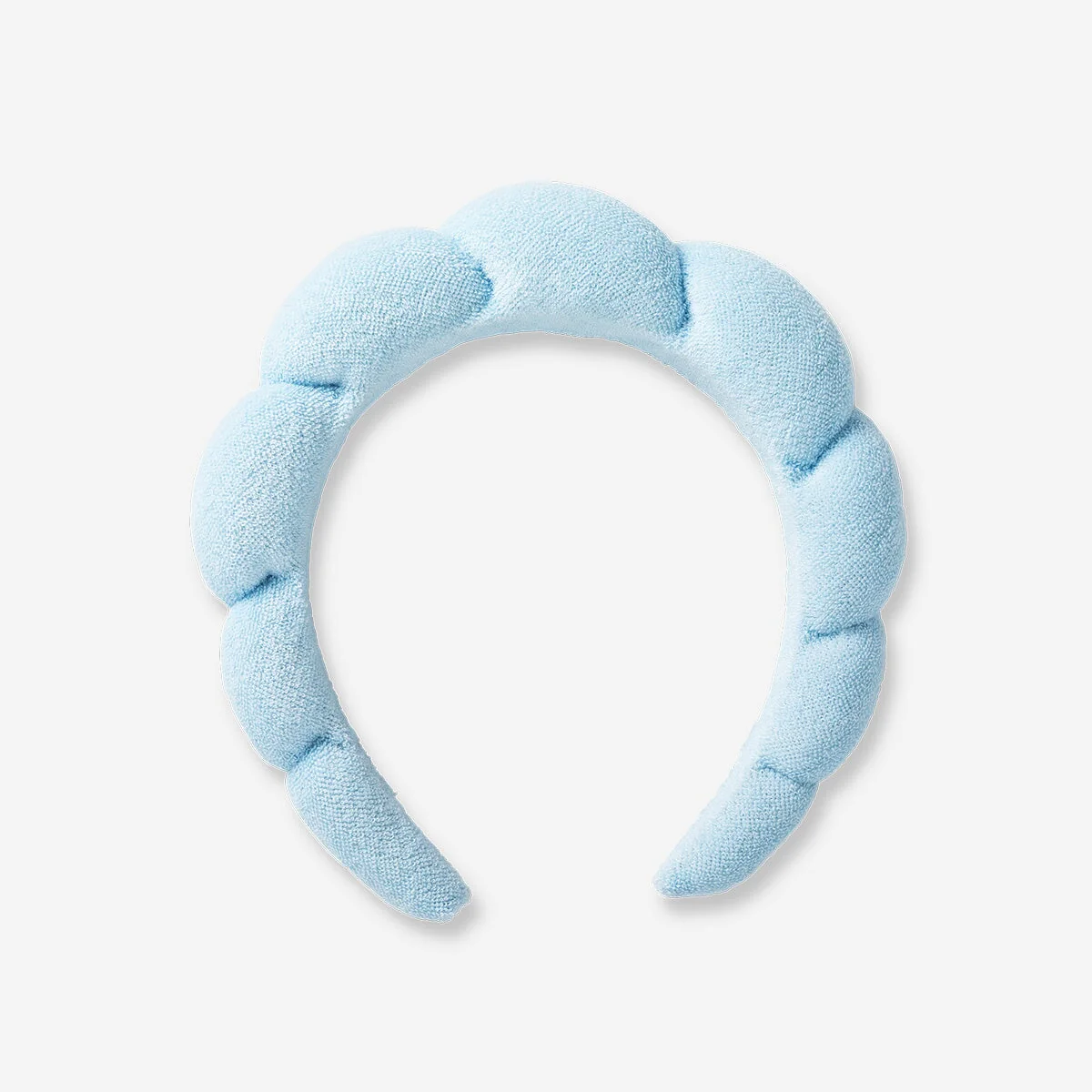 Blue bubble headband for beauty