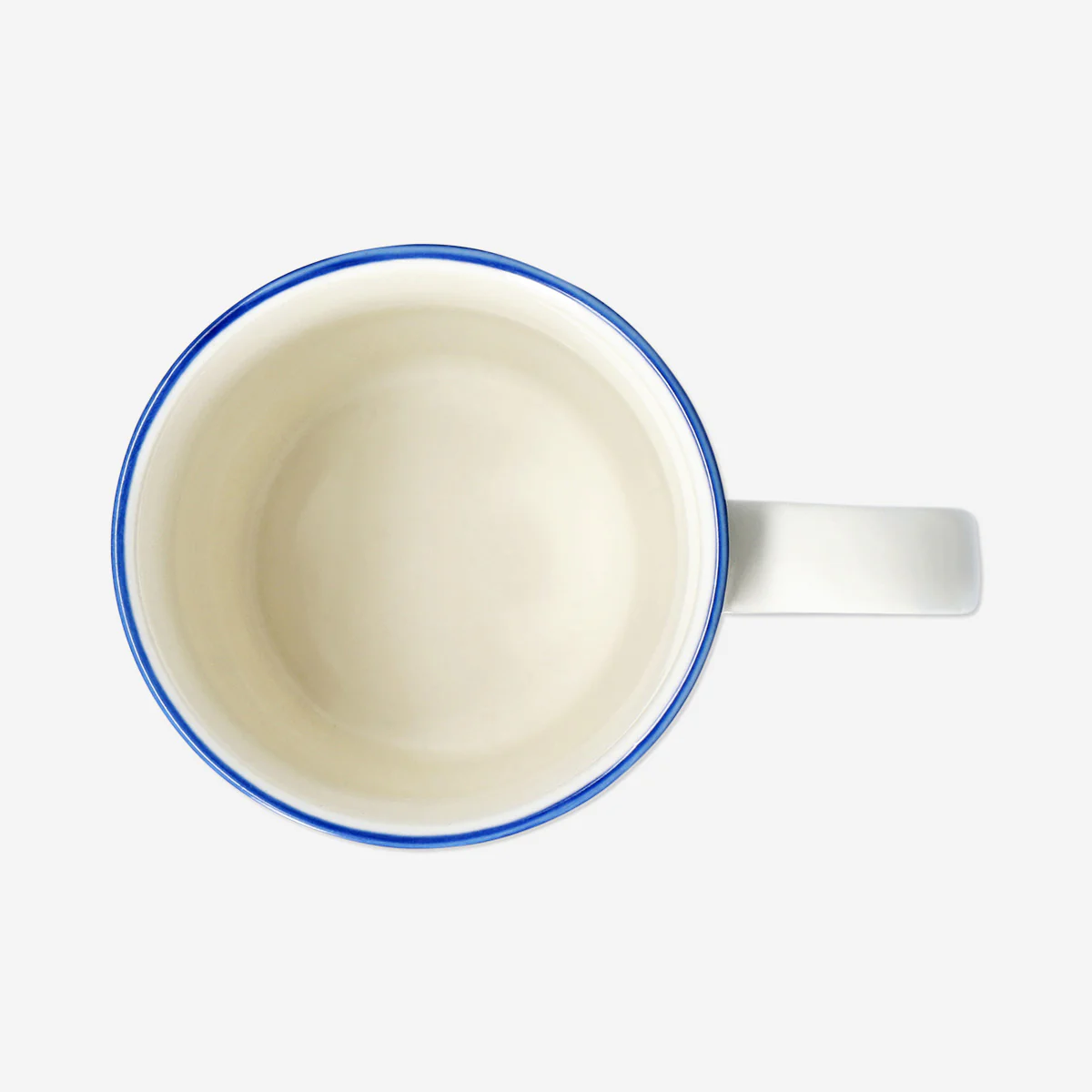 Blue floral mug - Image 3