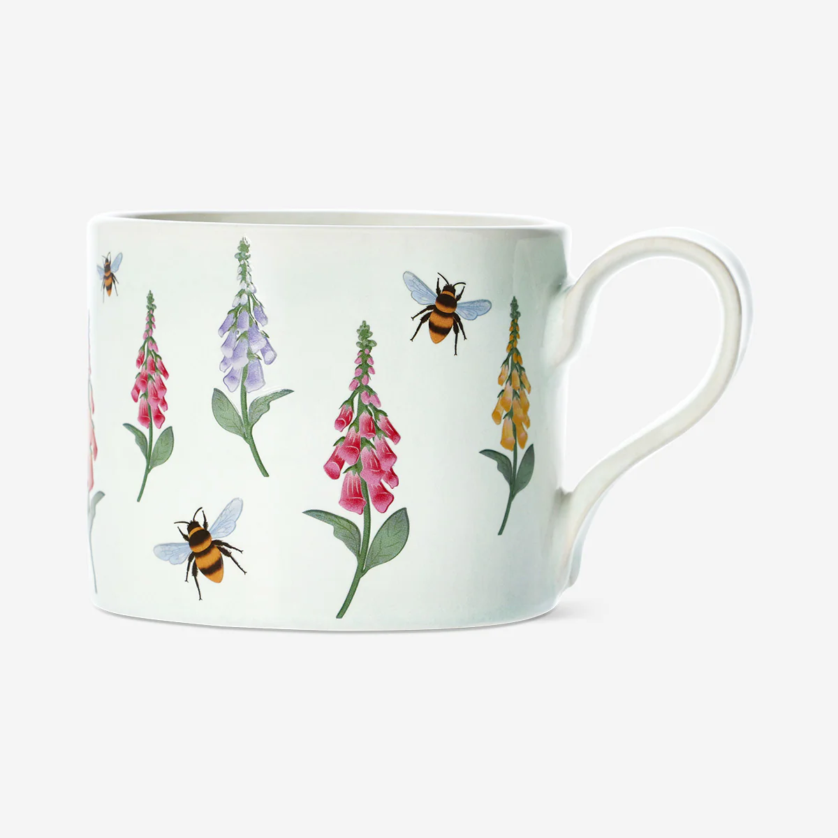 Blue floral mug - 355 ml - Image 2