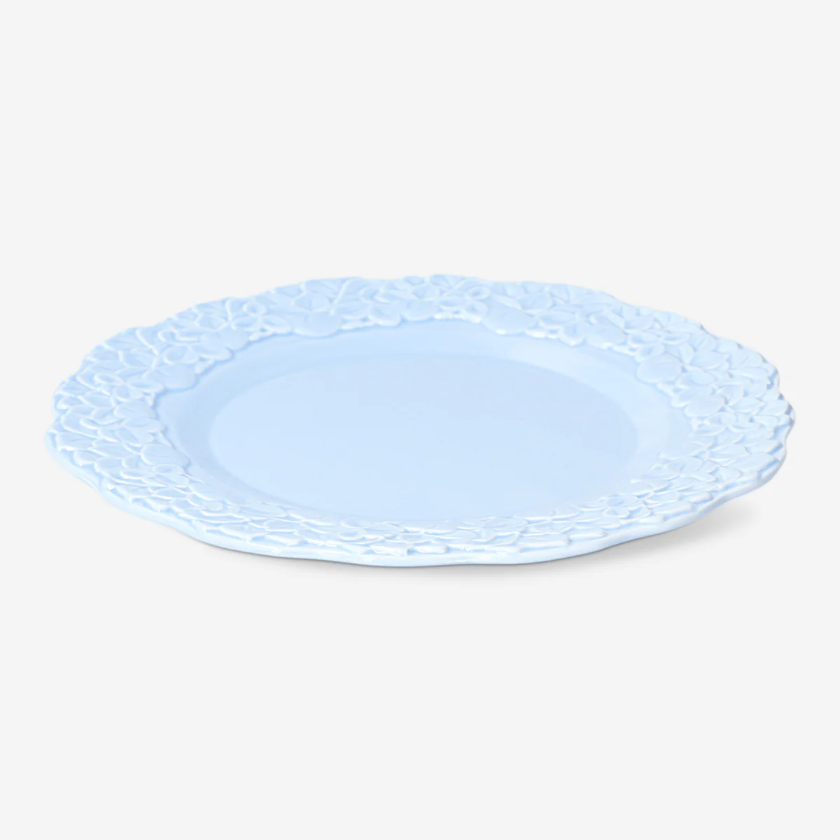Blue hydrangea flower plate - 26 cm - Image 3