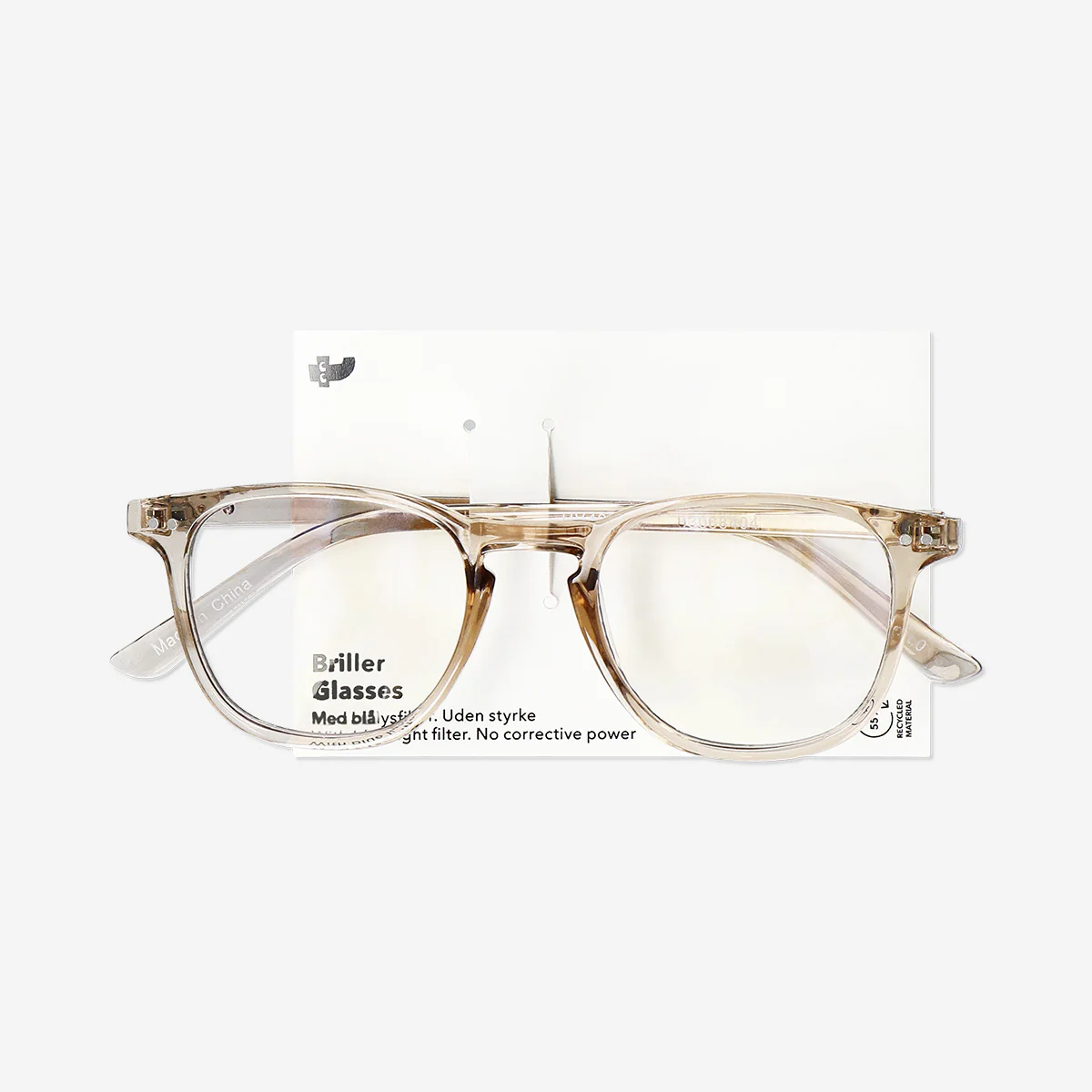 Blue light glasses with plastic frame - Image 3