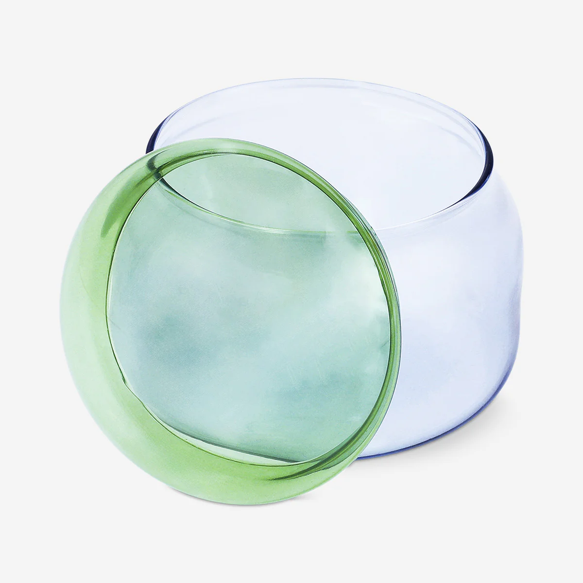 Blue mushroom storage jar - 10 cm - Image 2