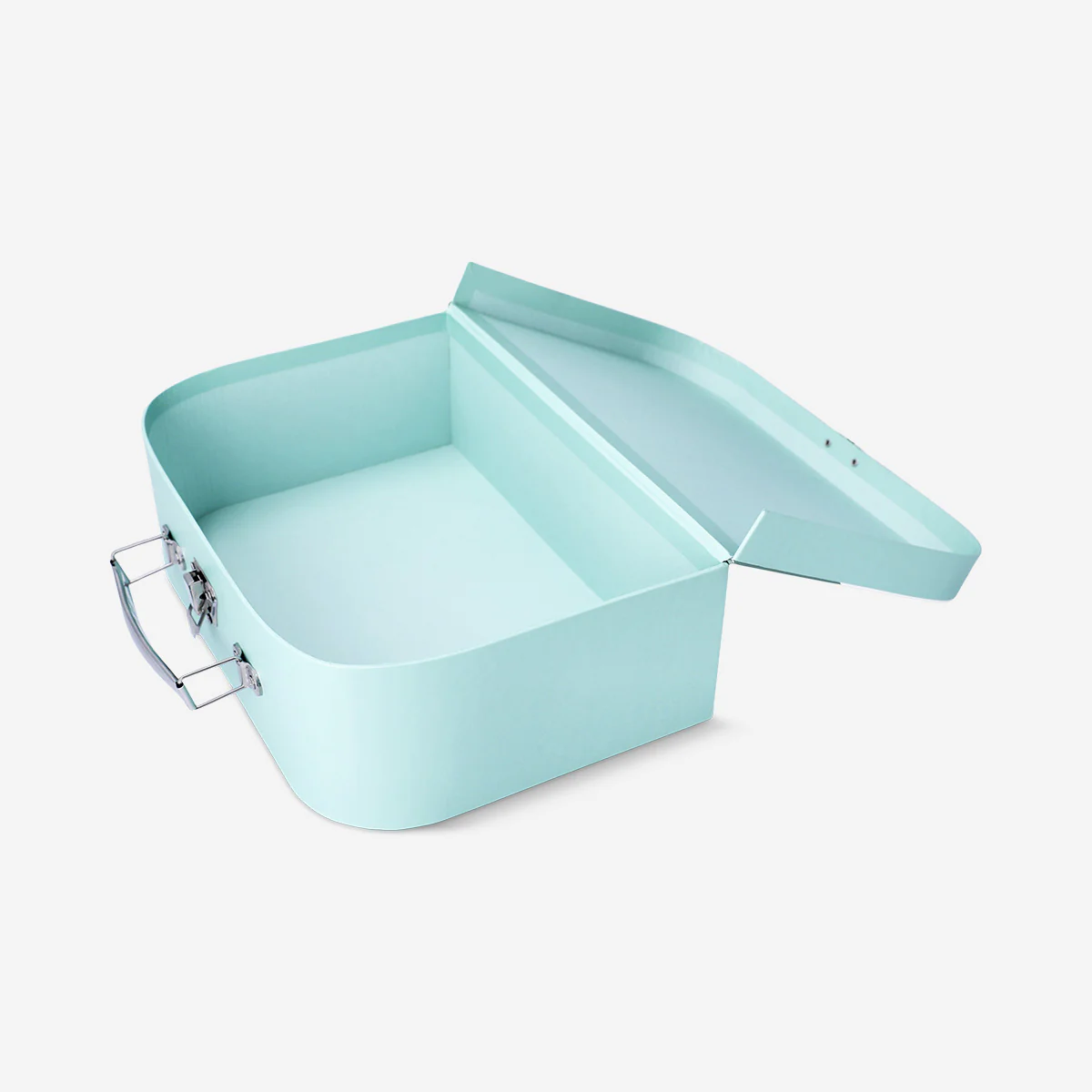 Blue paper storage suitcase - 26 cm - Image 2