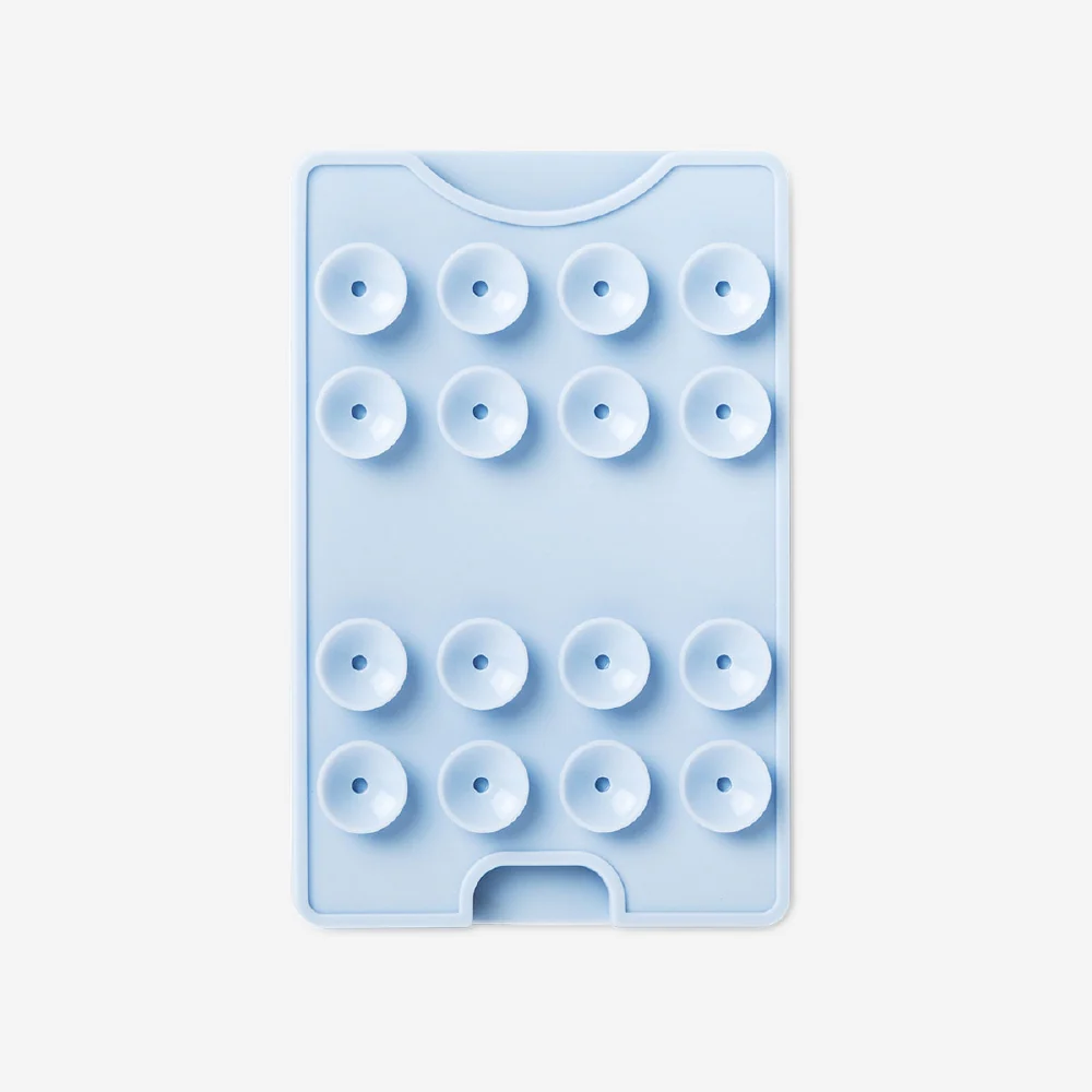Blue smartphone holder with suction pads - Image 3