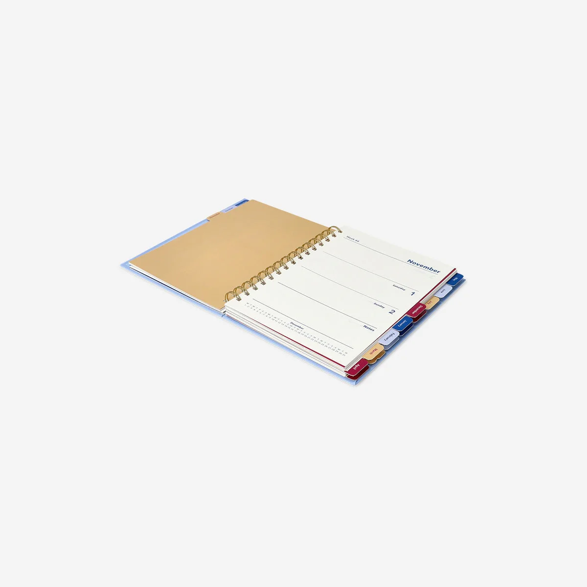 Blue study planner - English - Image 3