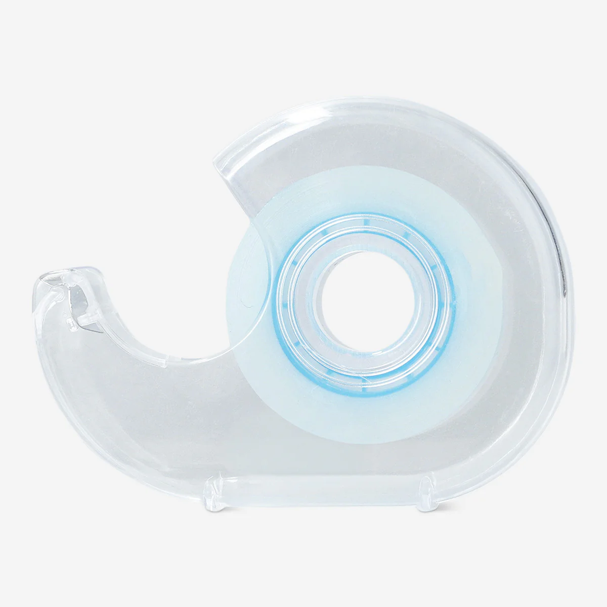 Blue tape dispenser with tape roll - Image 2