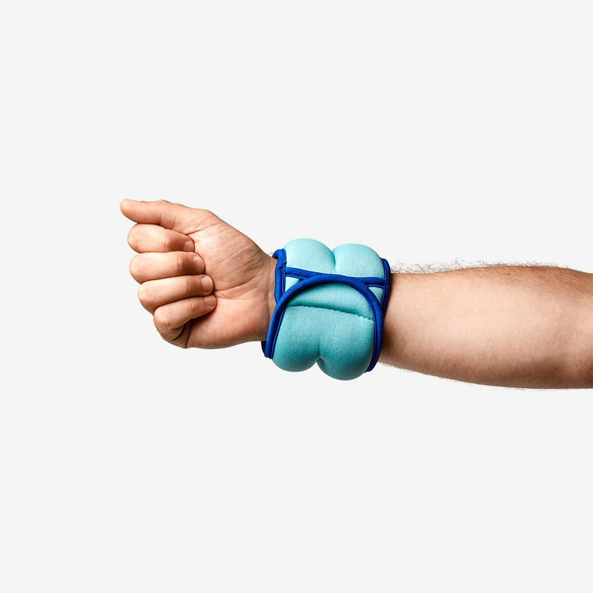 Blue wrist and ankle weights 0,5 kg set – 2 pcs - Image 3
