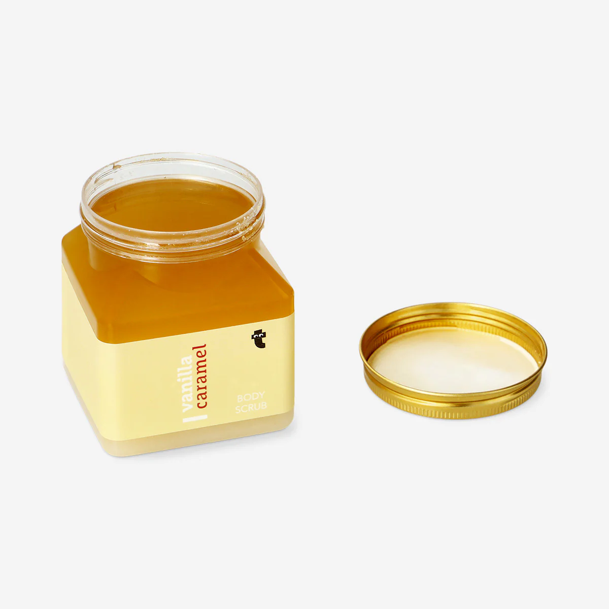 Body scrub with vanilla caramel fragrance - 500 g - Image 3