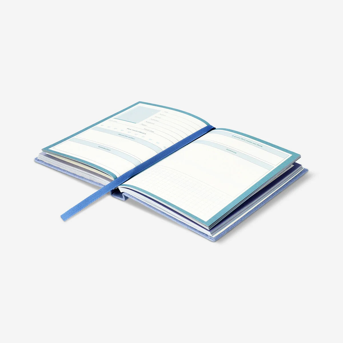 Book journal with linen cover - English - Image 3