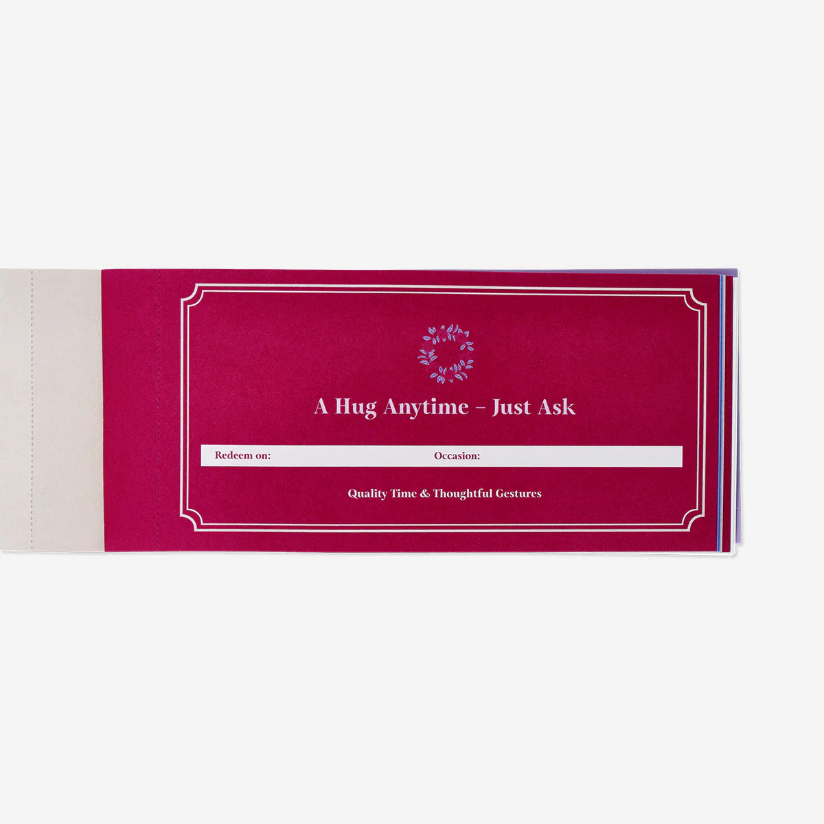 Booklet of personalised favour vouchers - Image 3