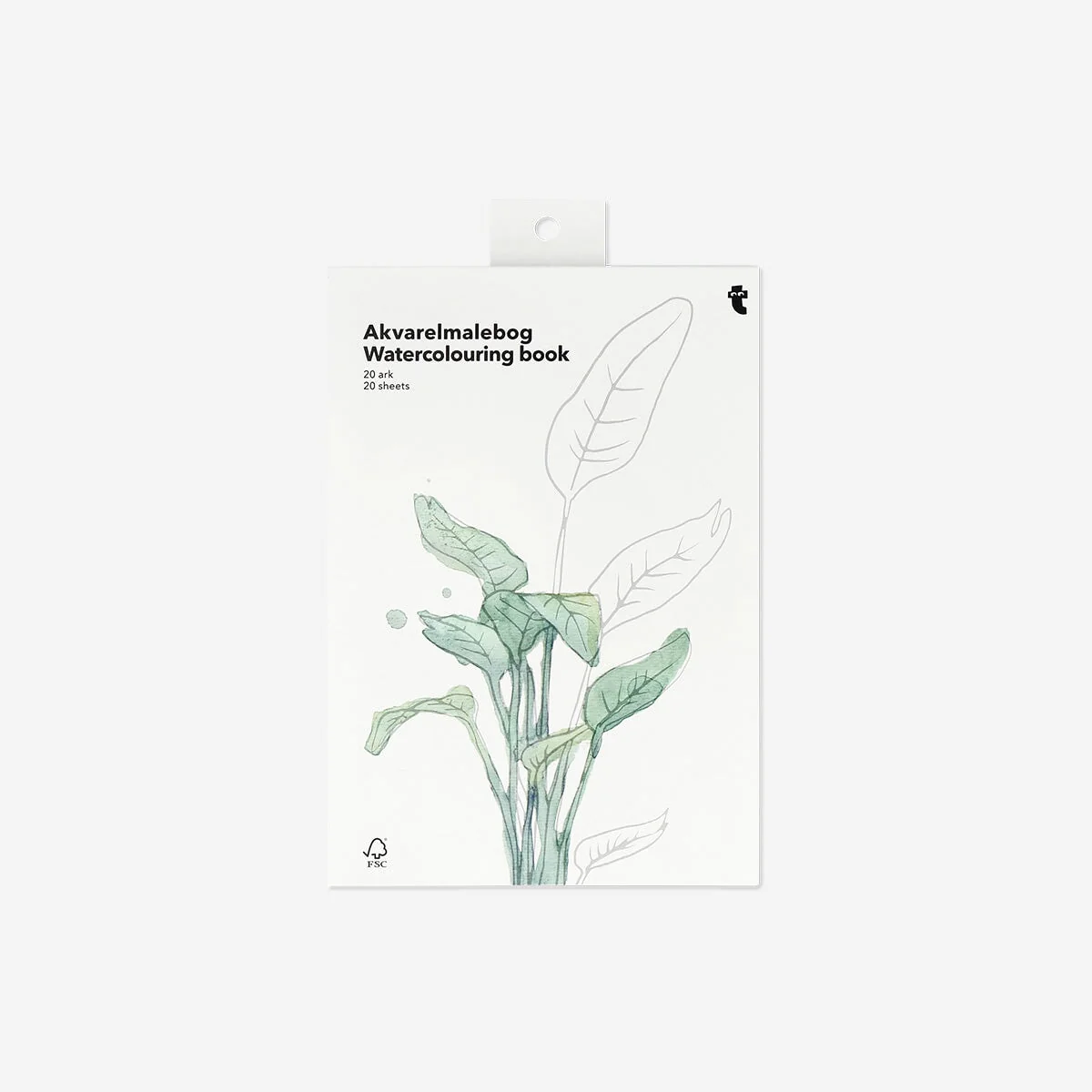 Botancial water colouring book