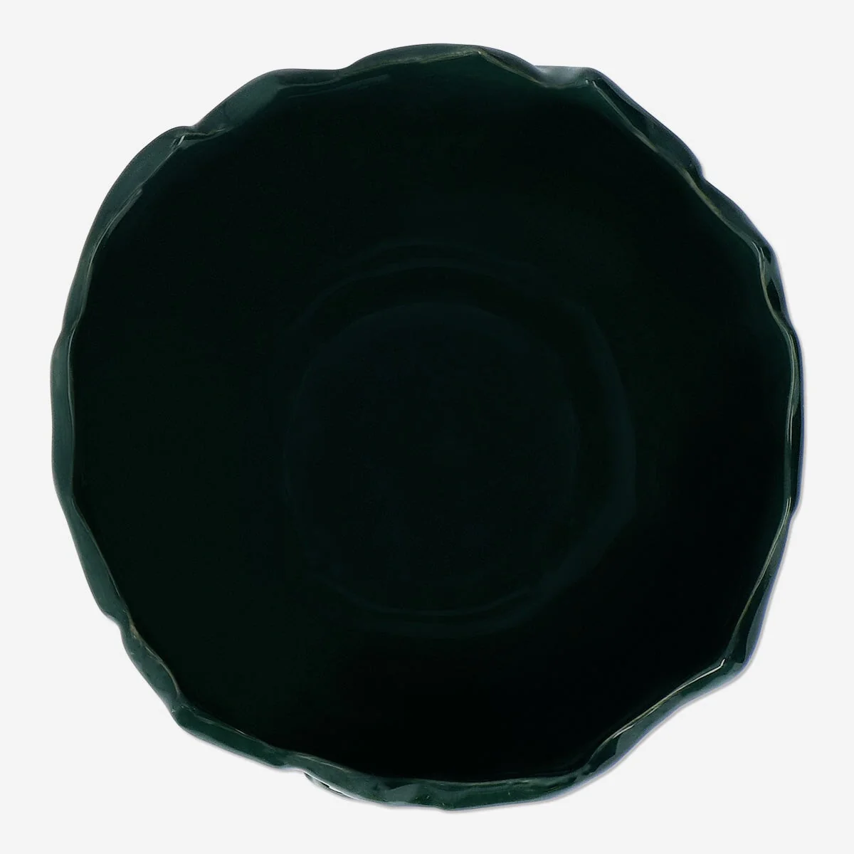 Bowl with embossed holly pattern - Image 3