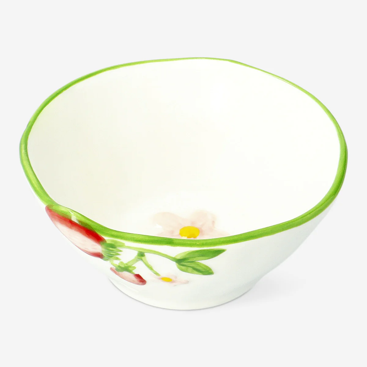 Bowl with embossed strawberries - 12 cm - Image 3