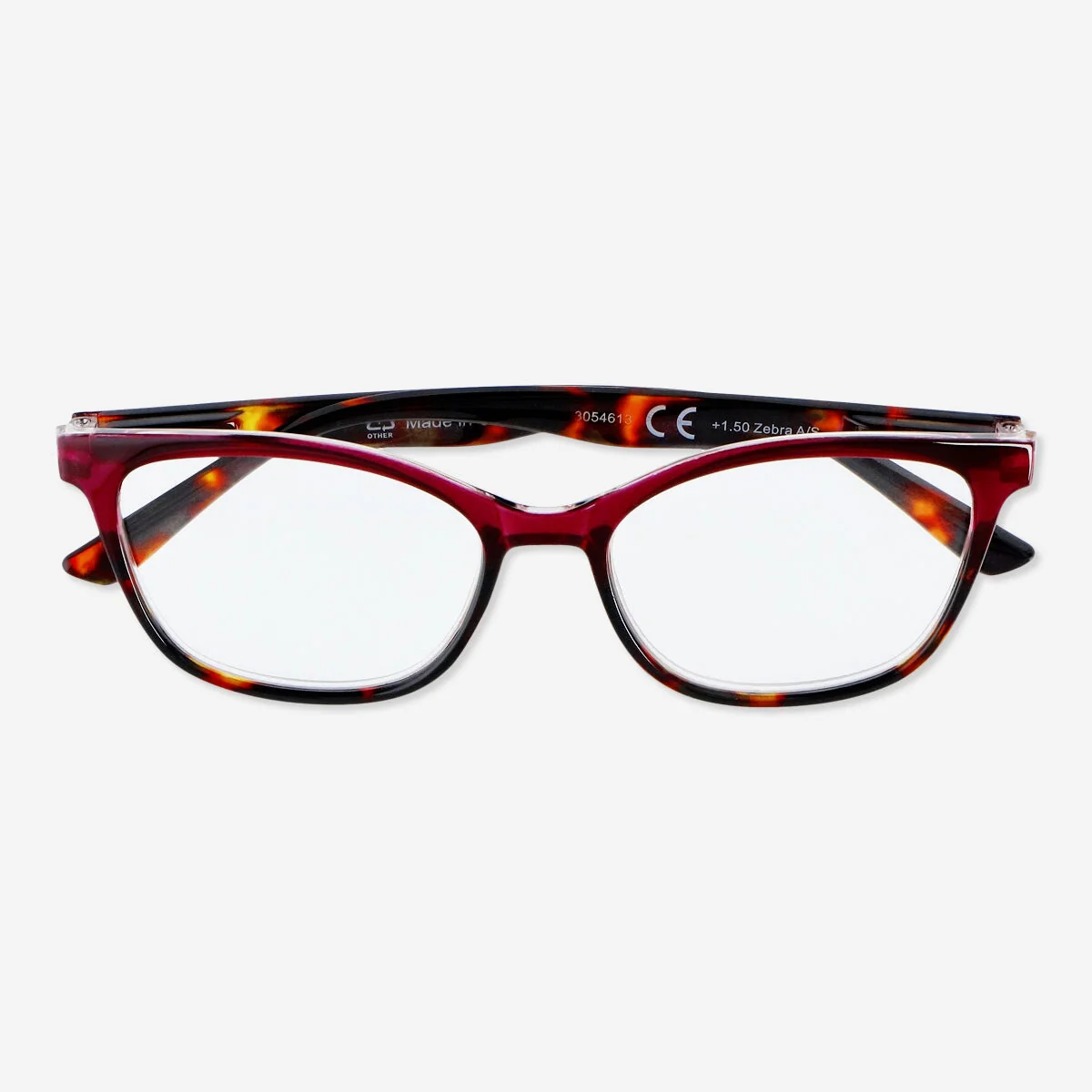 Brown Reading Glasses with +1.5 Strength