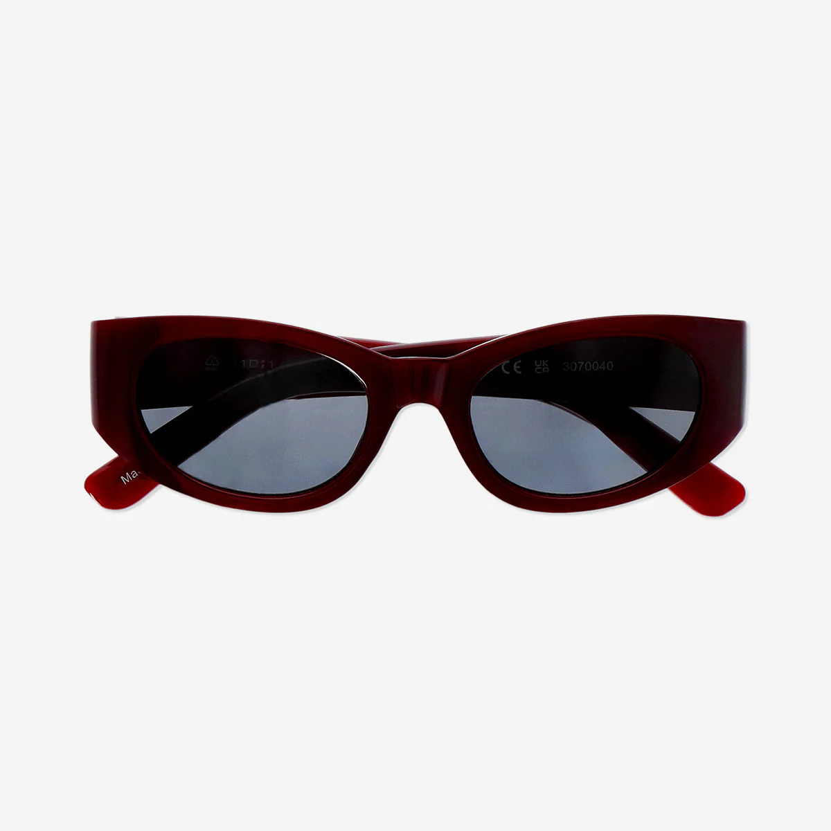 Burgundy sunglasses