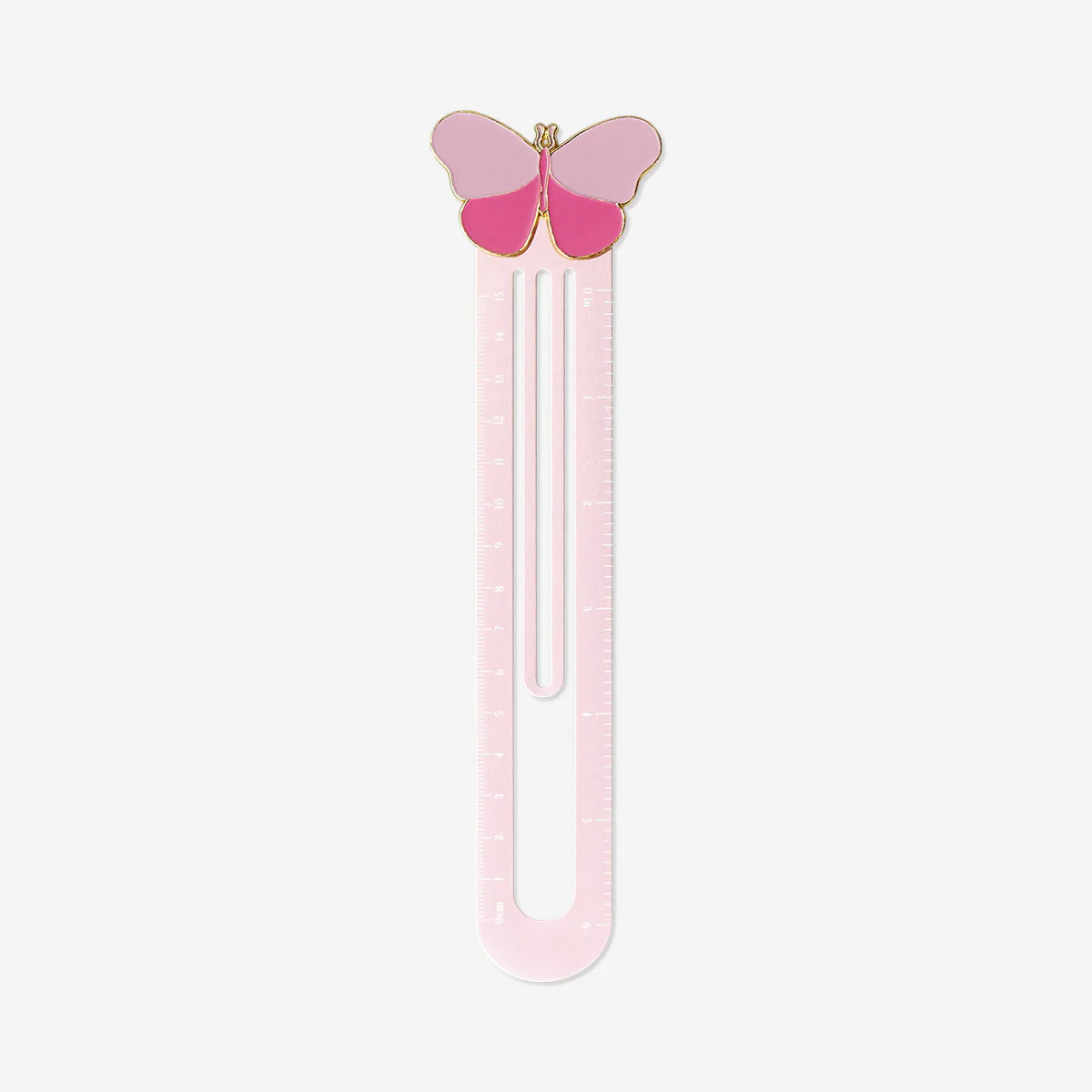 Butterfly metal ruler