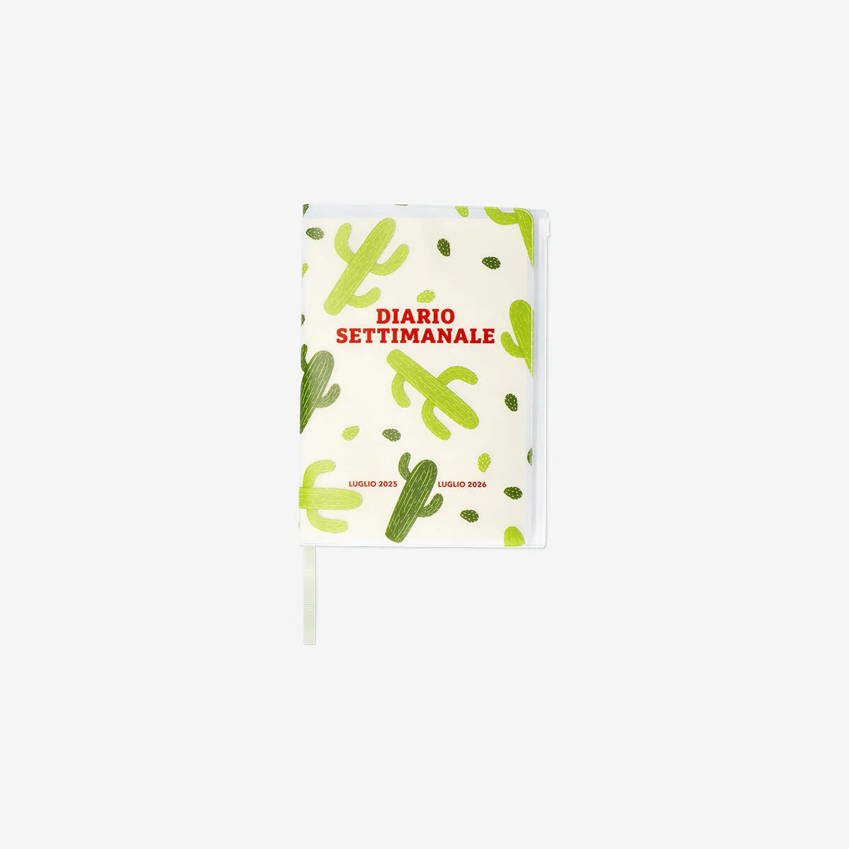 Cactus weekly study planner - Italian