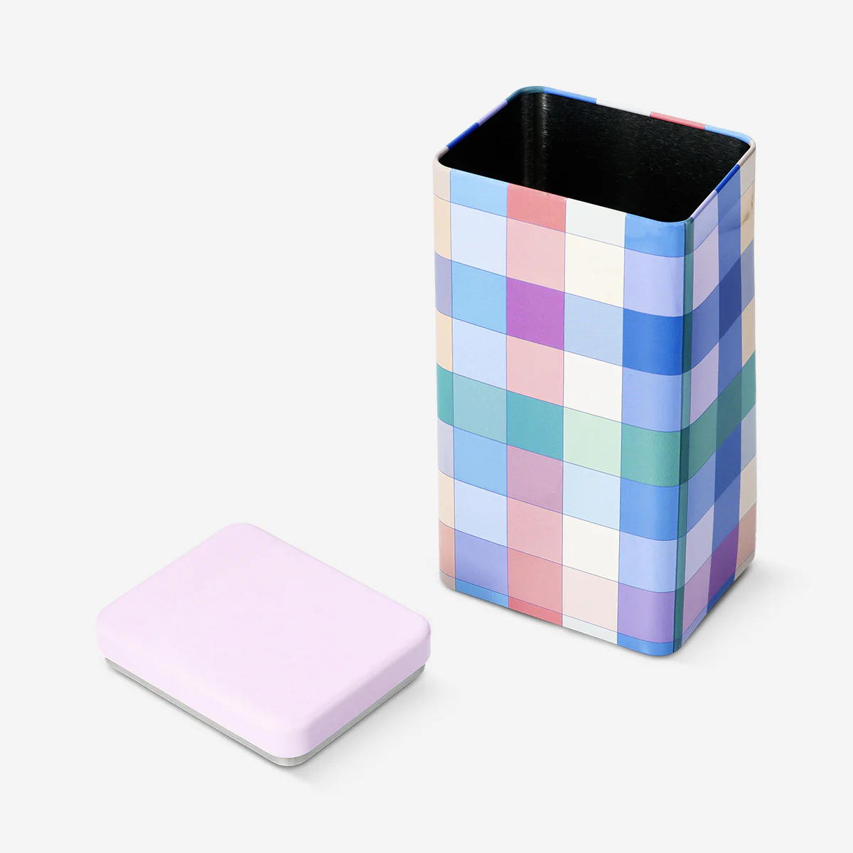 Cake tin in pink gingham - 18 cm - Image 3