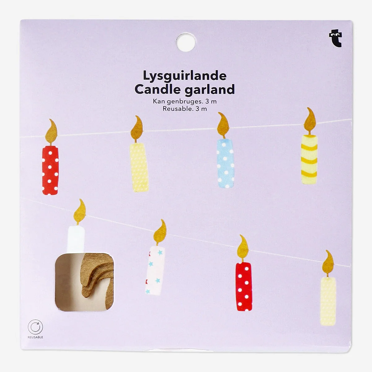 Candle garland - 300 cm