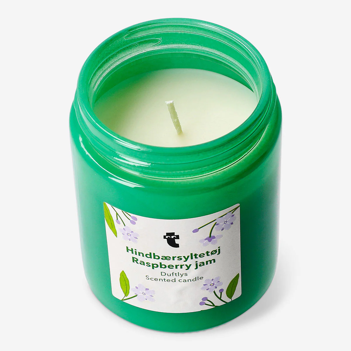 Candle shaped as jam jar - Raspberry jam fragrance - Image 4