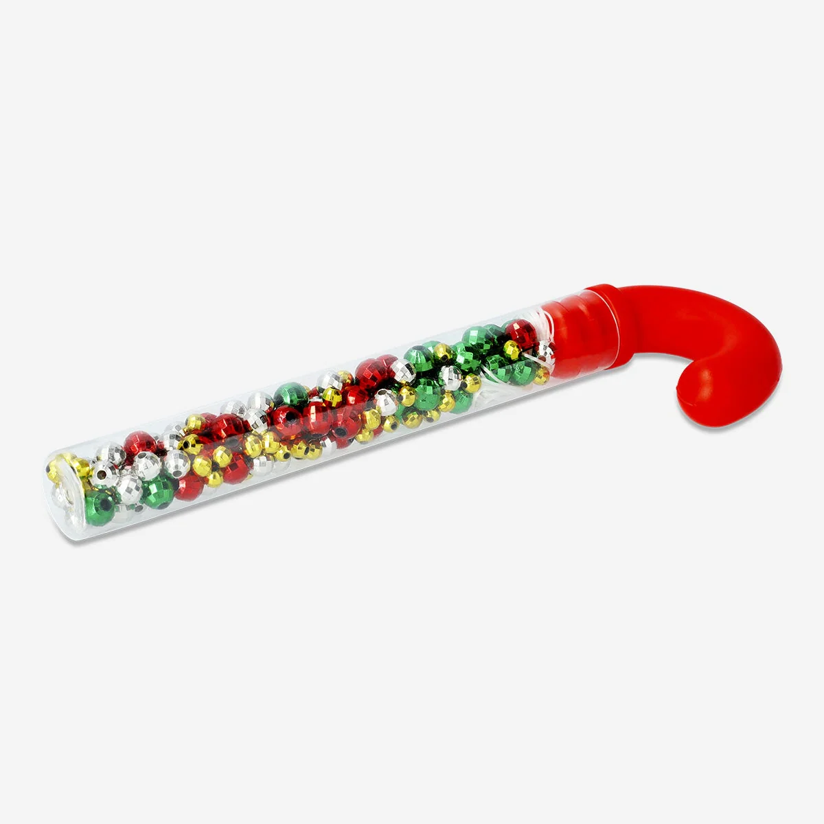 Candy cane bead set with string - Image 3