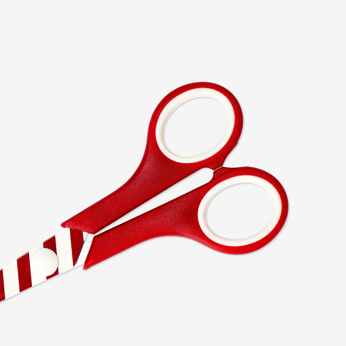 Candy cane striped scissors - 17 cm - Image 2