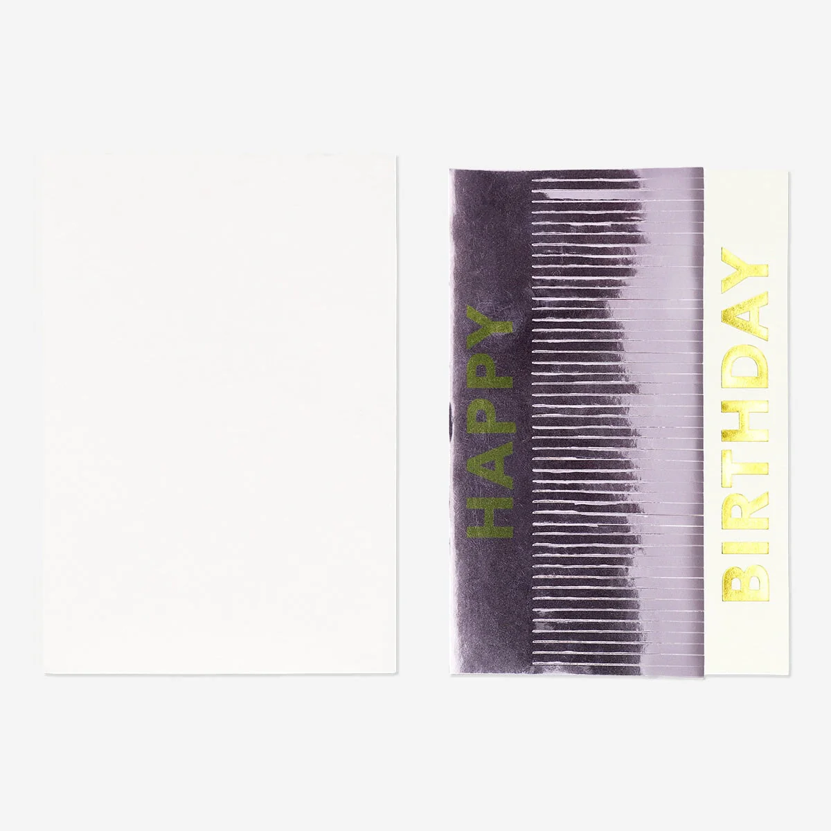 Card with envelope and tassels