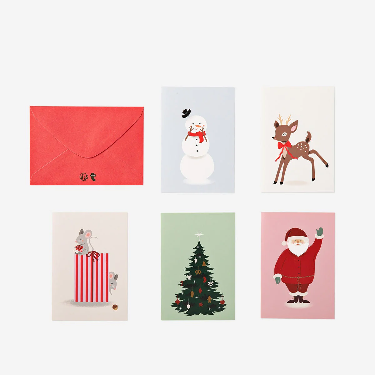 Cards and envelopes. 15 pcs