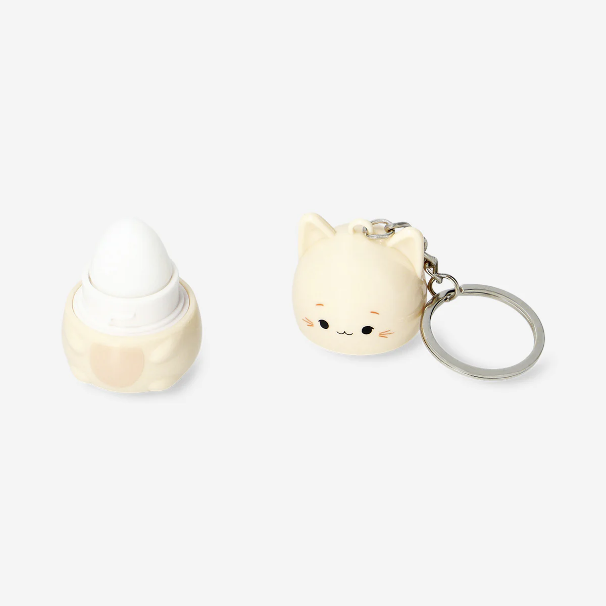 Cat keyring with lip balm - Vanilla fragrance - Image 2