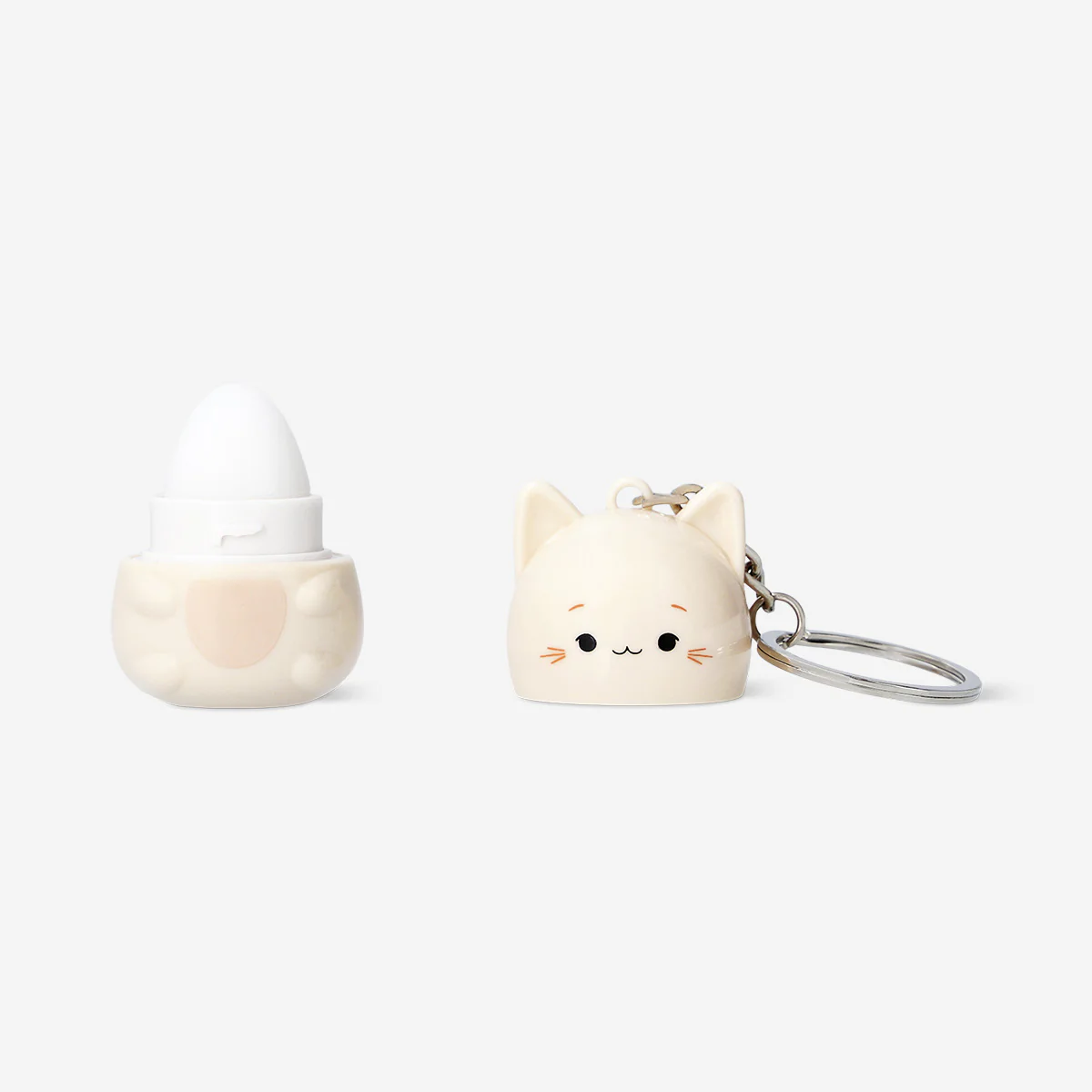 Cat keyring with lip balm - Vanilla fragrance - Image 3