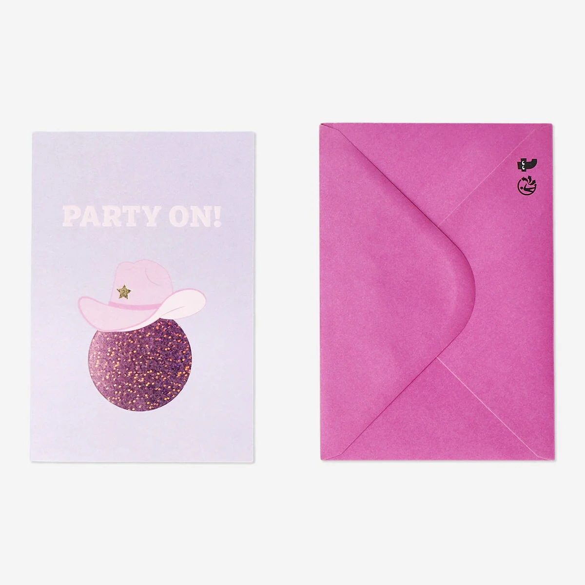 Celebration card with cowboy hat - Image 2