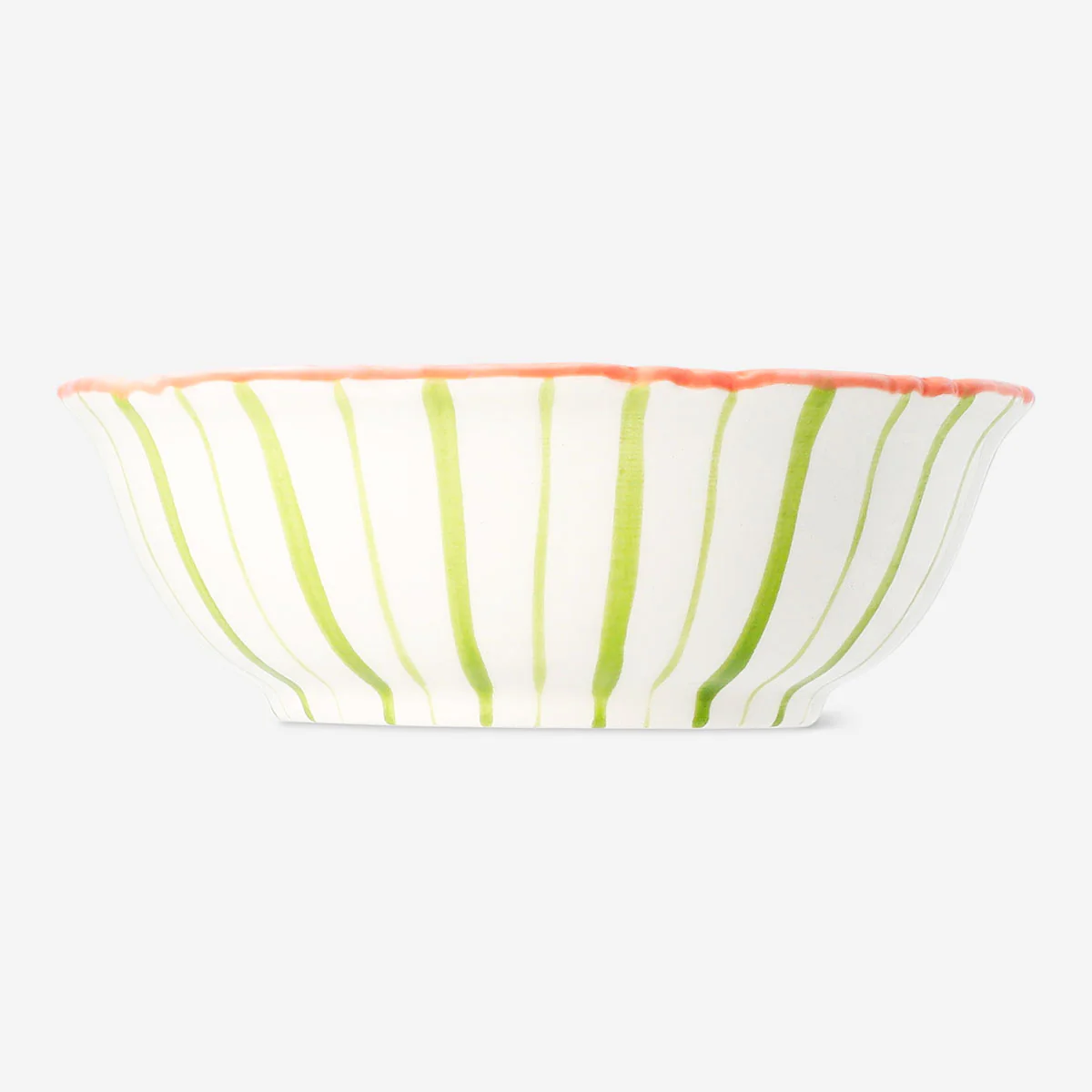 Ceramic bowl with hand-painted flower design - 12 cm - Image 3
