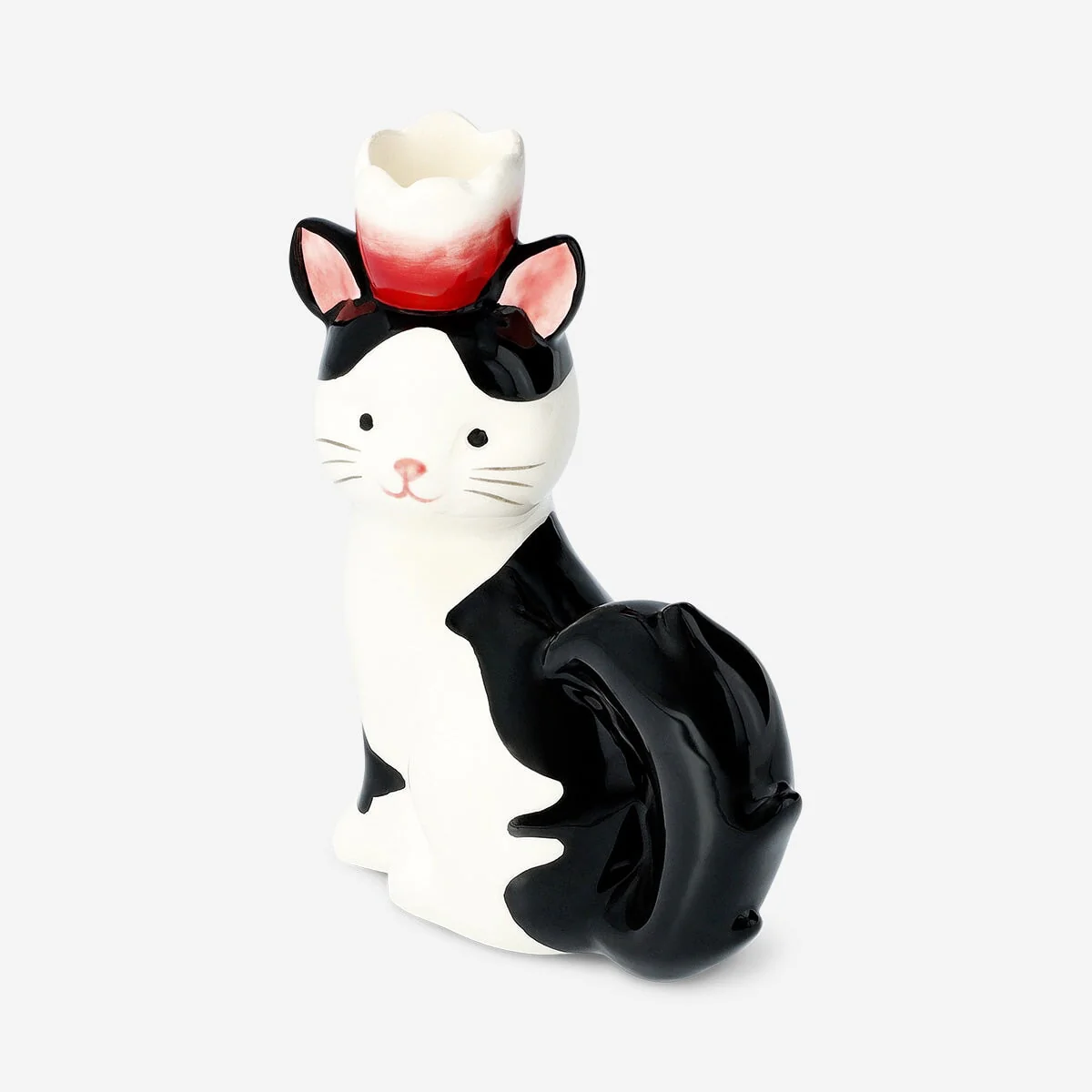 Ceramic cat candle holder - Image 3
